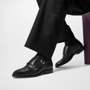 Louis Vuitton Monceau Flex Double Buckle Shoes